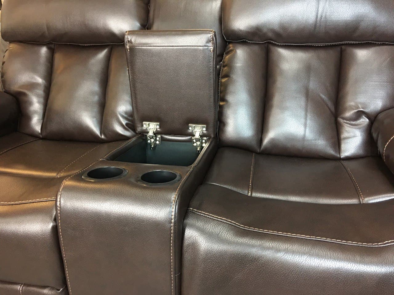 Vancouver Leather Sofa Brown