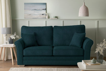 Kelly 3-Seater Fabric Sofa Bed