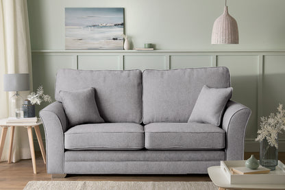 Kelly 3-Seater Fabric Sofa Bed