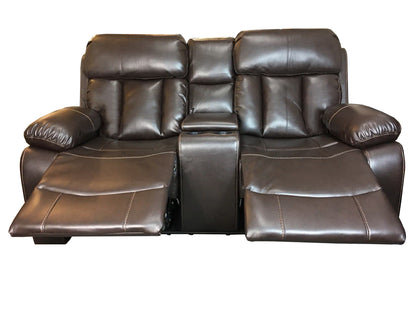 Vancouver Leather Sofa Brown