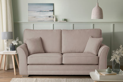 Kelly 3-Seater Fabric Sofa Bed