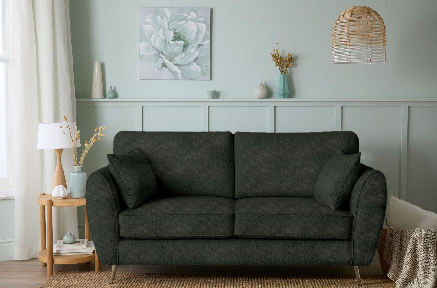 Sophie 3-Seater Fabric Sofa