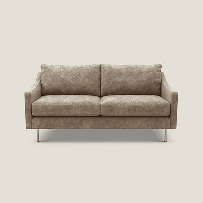 Beige sofa on a light beige background