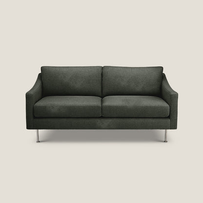 Gray sofa on a light gray background