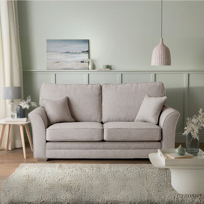 Kelly 3-Seater Fabric Sofa Bed