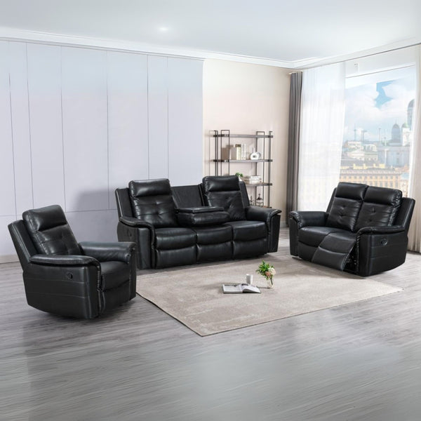 Vegas Leather Reclining Sofa