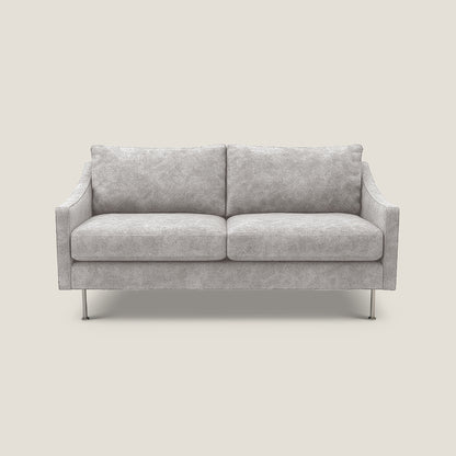 Gray sofa on a light gray background